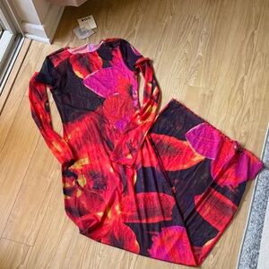 SAME MESH MAXI DRESS